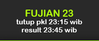 jadwal fujian 23