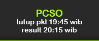 JADWAL PSCO