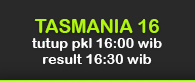 jadwal tasmania 16