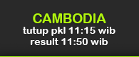 jadwal togel cambodia