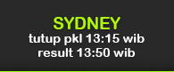 jadwal togel sydney