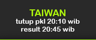 jadwal togel taiwan